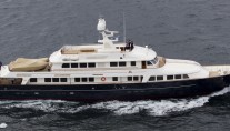 A2 superyacht on her maiden voyage